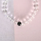 NVR Men & Women Transparent Beaded Elasticated Bracelet - Distacart