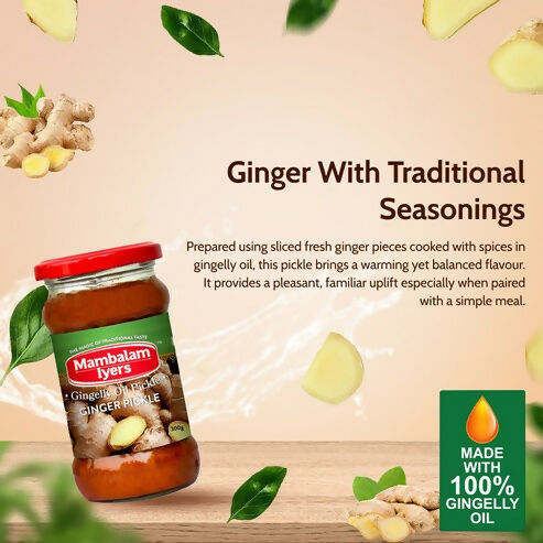 Mambalam Iyers Ginger Pickle