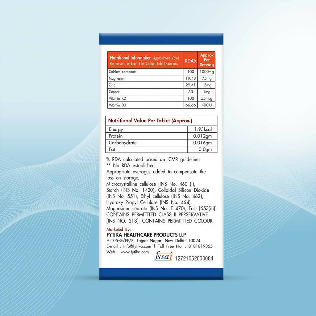 Fytika Strong Bones Tablets - Distacart