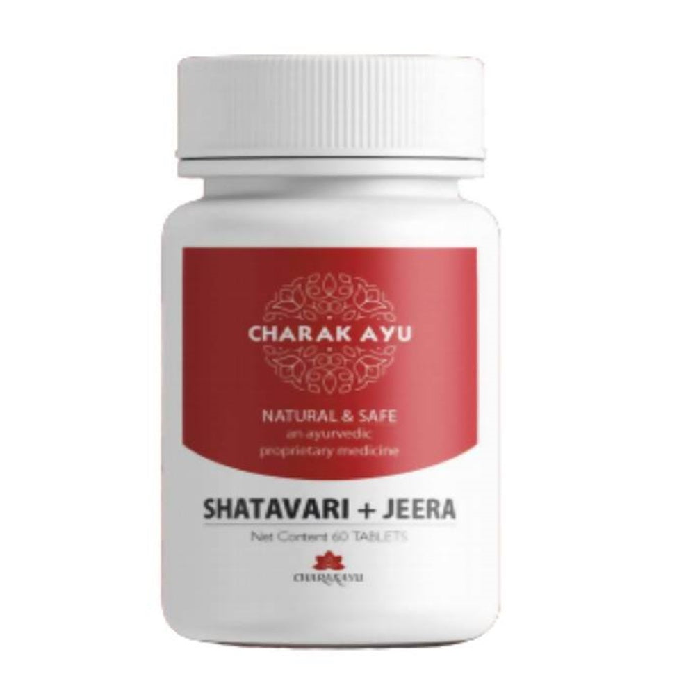 Charakayu Shatavari + Jeera Tablets