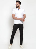 Jainish Men's Black Solid Formal Trousers ( FGP 253Black ) - Distacart
