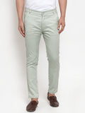 Jainish Men's Green Solid Formal Trousers ( FGP 253Pista ) - Distacart