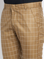 Jainish Men's Brown Formal Trousers ( FGP 260Brown ) - Distacart
