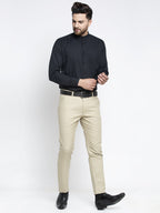 Jainish Men's Cream Formal Trousers ( FGP 260Cream ) - Distacart