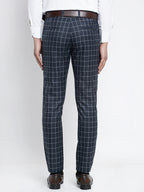 Jainish Men's Navy Formal Trousers ( FGP 260Navy ) - Distacart