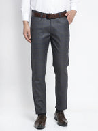 Jainish Men's Black Formal Trousers ( FGP 261Black ) - Distacart