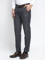 Jainish Men's Black Formal Trousers ( FGP 261Black ) - Distacart