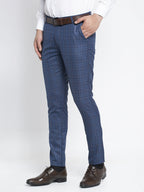 Jainish Men's Navy Formal Trousers ( FGP 261Navy ) - Distacart
