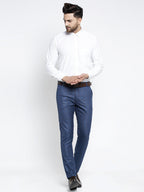 Jainish Men's Navy Formal Trousers ( FGP 261Navy ) - Distacart