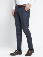Jainish Men's Black Formal Trousers ( FGP 263Charcoal ) - Distacart