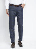 Jainish Men's Navy Formal Trousers ( FGP 264Navy ) - Distacart