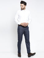 Jainish Men's Navy Formal Trousers ( FGP 264Navy ) - Distacart