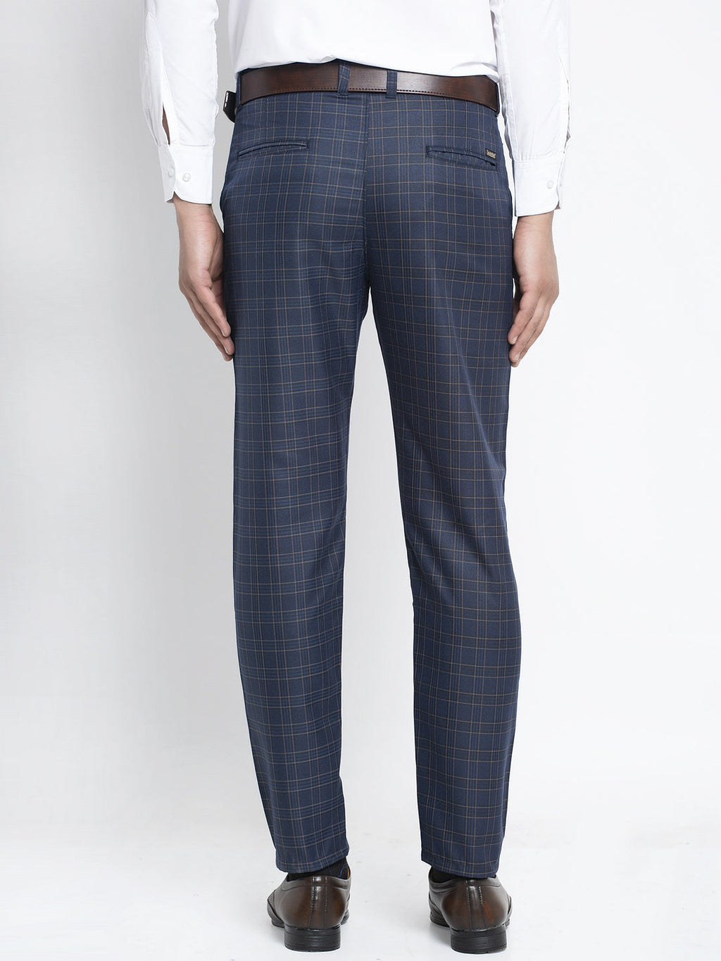 Jainish Men's Navy Formal Trousers ( FGP 264Navy ) - Distacart
