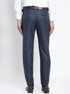 Jainish Men's Navy Formal Trousers ( FGP 264Navy ) - Distacart