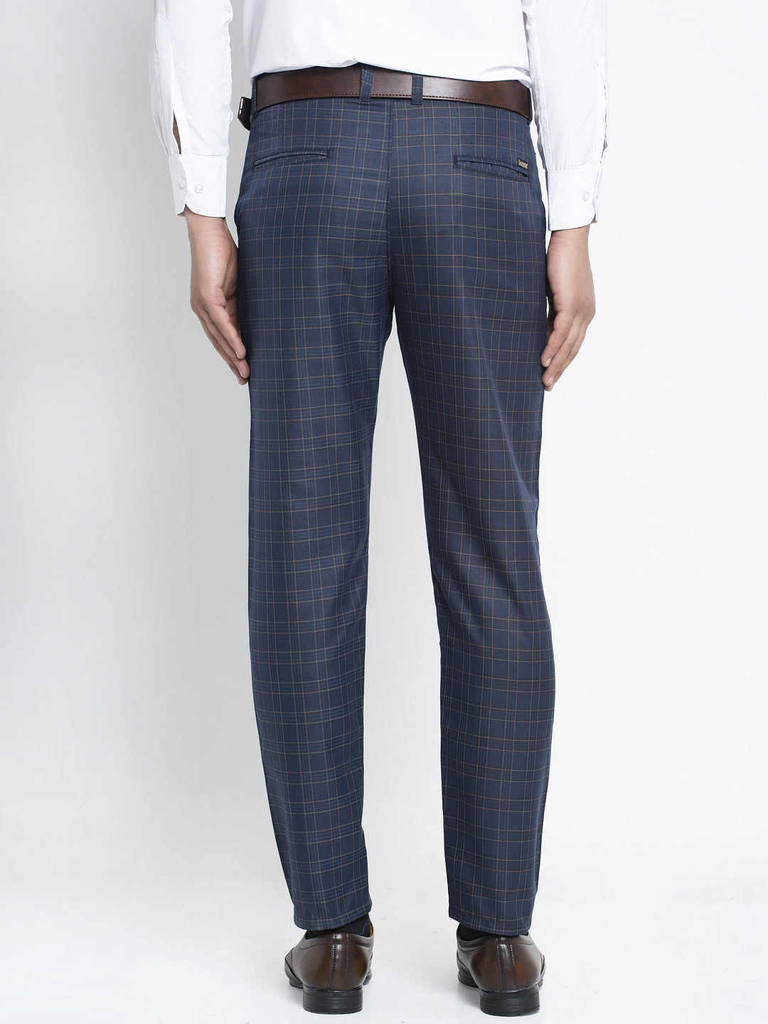 Jainish Men's Navy Formal Trousers ( FGP 264Navy ) - Distacart