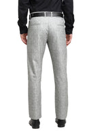Jainish Men's Grey Cotton Solid Formal Trousers ( FGP 268Grey ) - Distacart