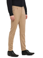 Jainish Men's Beige 4-Way Lycra Tapered Fit Trousers ( FGP 269Beige ) - Distacart