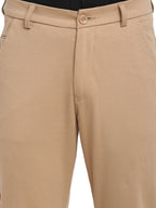 Jainish Men's Beige 4-Way Lycra Tapered Fit Trousers ( FGP 269Beige ) - Distacart