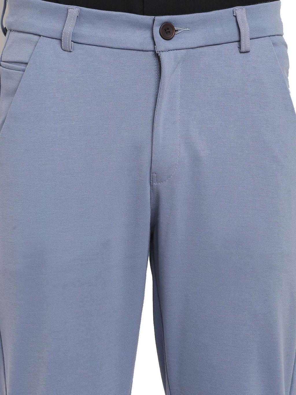 Jainish Men's Grey 4-Way Lycra Tapered Fit Trousers ( FGP 269Grey ) - Distacart