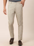 Jainish Men's Beige Linan Cotton Formal Trousers ( FGP 273 Beige ) - Distacart