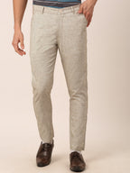 Jainish Men's Beige Linan Cotton Formal Trousers ( FGP 273 Beige ) - Distacart