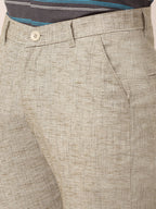 Jainish Men's Beige Linan Cotton Formal Trousers ( FGP 273 Beige ) - Distacart