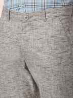 Jainish Men's Grey Linan Cotton Formal Trousers ( FGP 273 Grey ) - Distacart