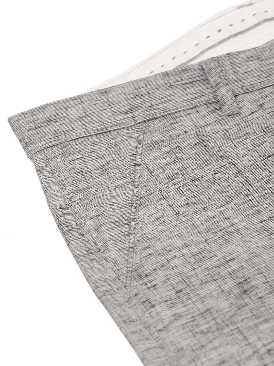 Jainish Men's Grey Linan Cotton Formal Trousers ( FGP 273 Grey ) - Distacart