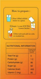 A-One Ice Tea Lemon Flavour Instant - Distacart