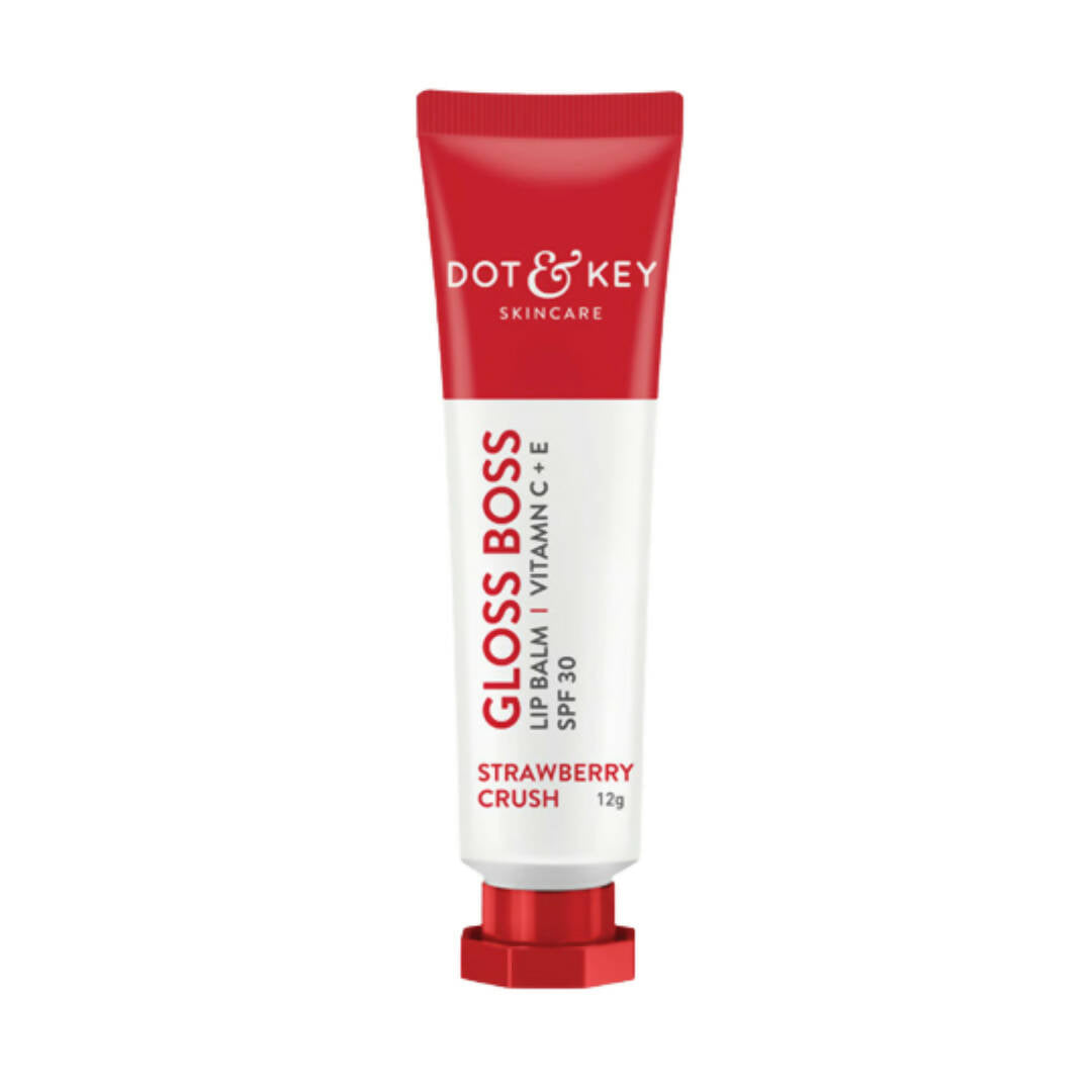 Dot & Key Gloss Boss Strawberry Red Lip Balm - Distacart