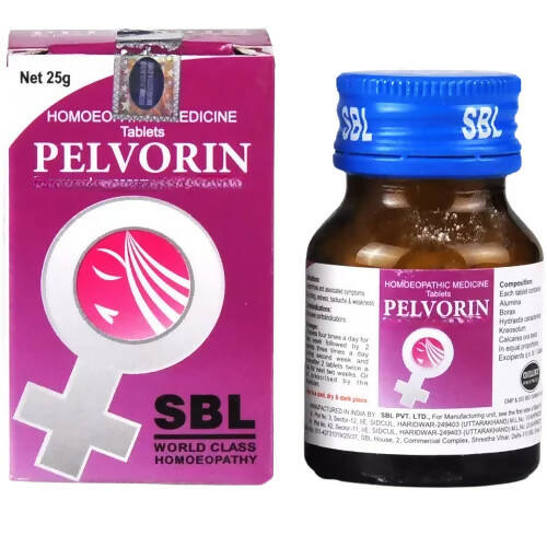 SBL Homeopathy Pelvorin Tablets - Distacart