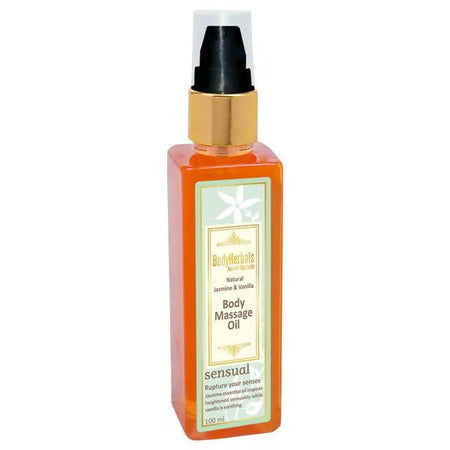 Bodyherbals Sensual Jasmine & Vanilla Body Massage Oil