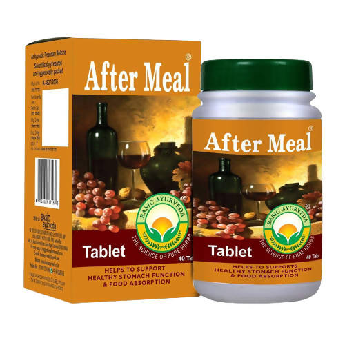 Basic Ayurveda After Meal 40 Tablet