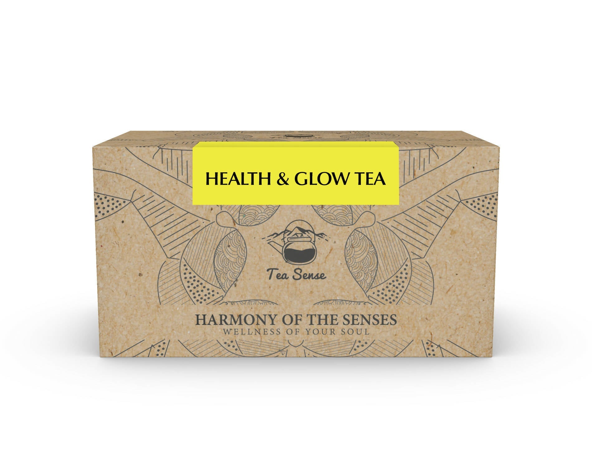 Tea Sense Health & Glow Tea Bags Box - Distacart
