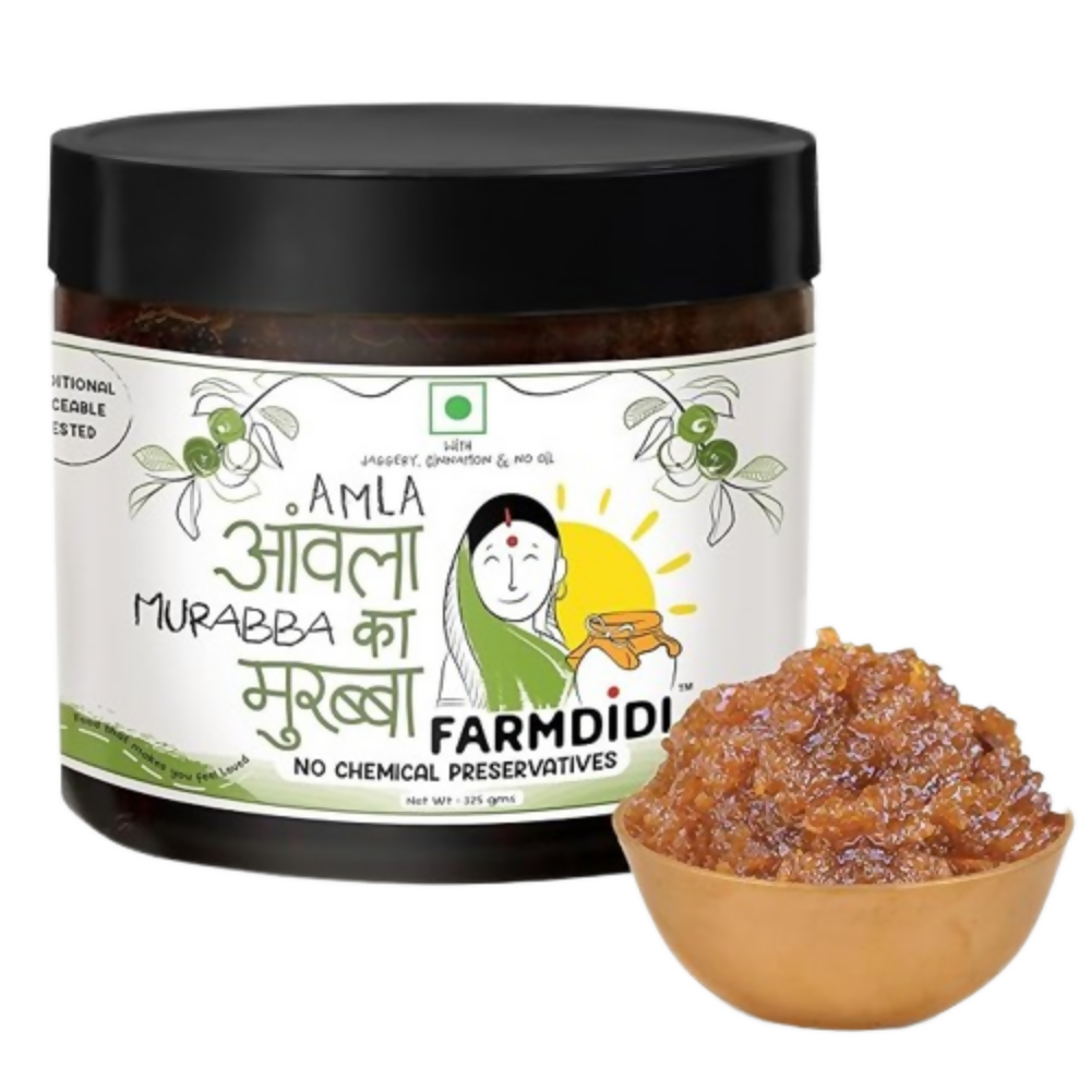 FarmDidi Amla Aavla Murabba |Gooseberry Pickle - Sweet & Sour
