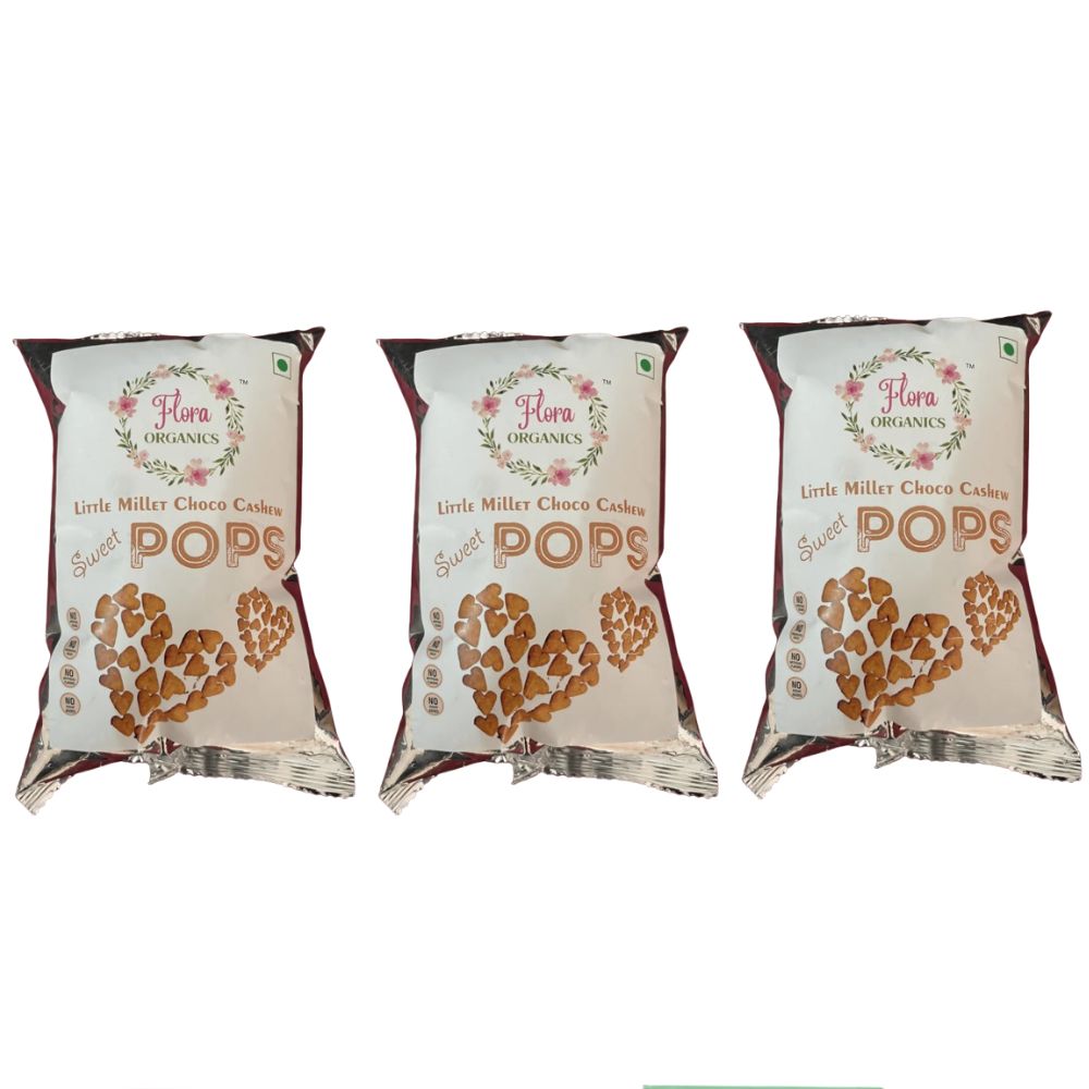 Flora Organics Little Millet Sweet Pops - Distacart