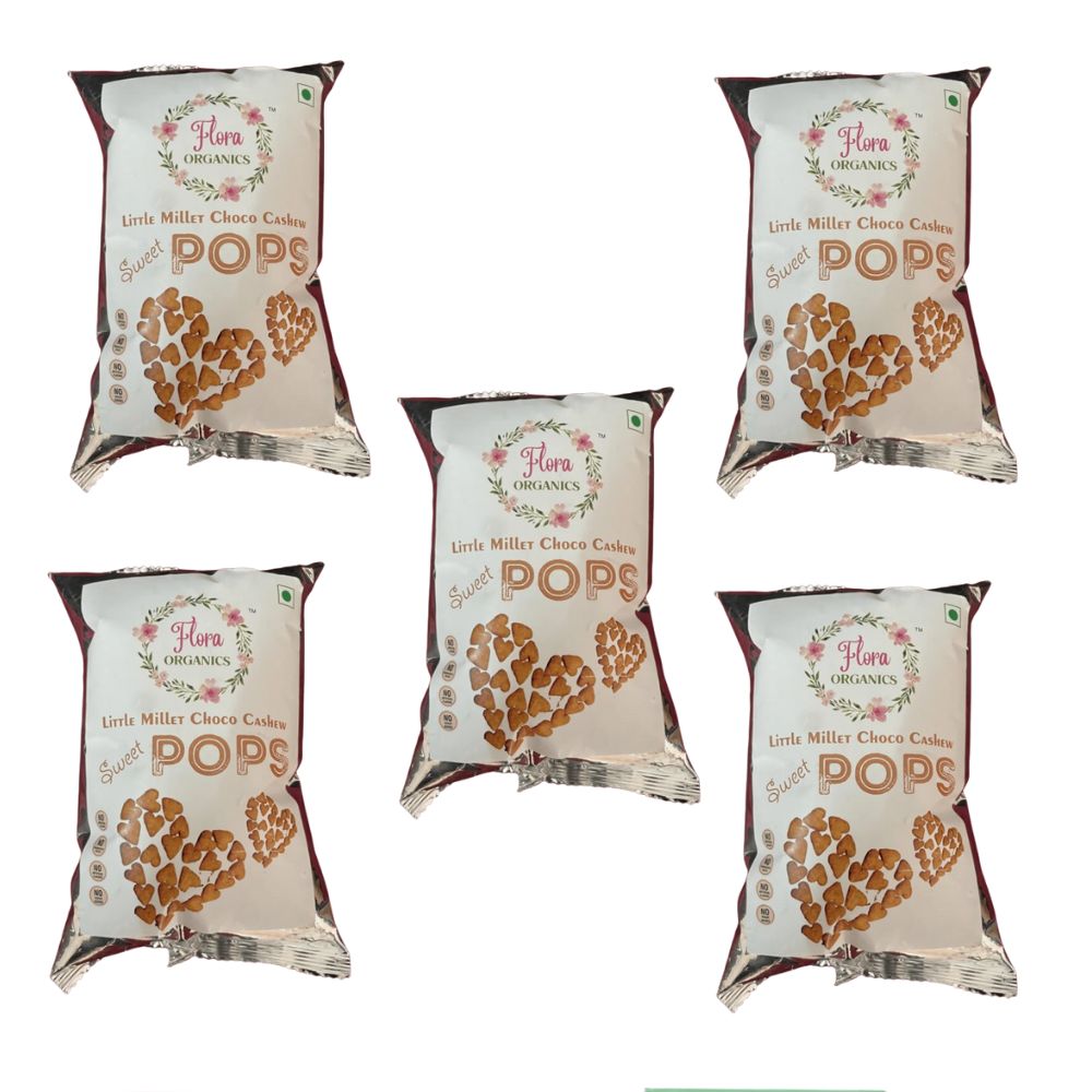 Flora Organics Little Millet Sweet Pops - Distacart