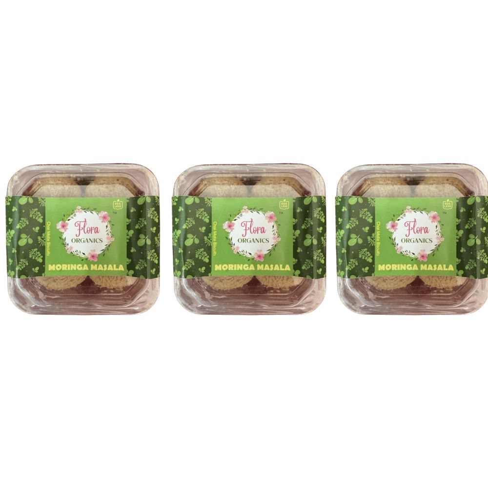 Flora Organics Moringa Masala Cookies - Distacart