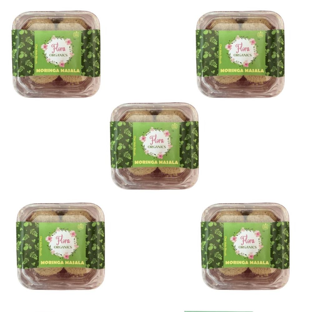 Flora Organics Moringa Masala Cookies - Distacart