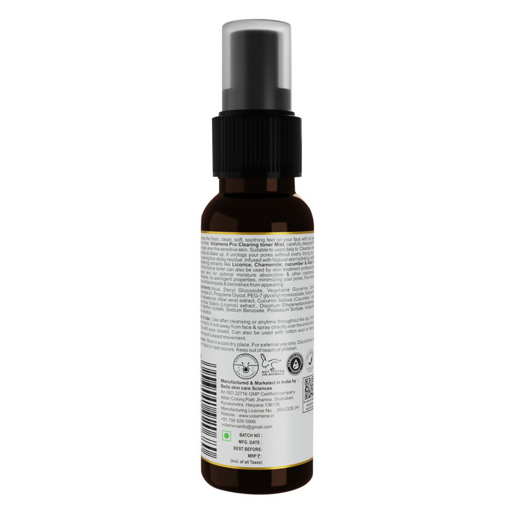 Volamena Pro Cleansing Skin Toner Mist