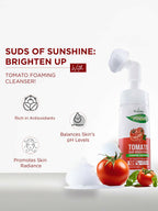 VI-JOHN Prakritik Tomato Skin Brightening geling For Detans,100% Natural Bio Actives Face Wash - Distacart