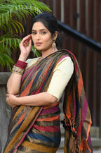 Beatitude Multicolor Tissue Silk Saree