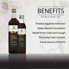 Anveshan Wood Pressed Black Mustard Oil