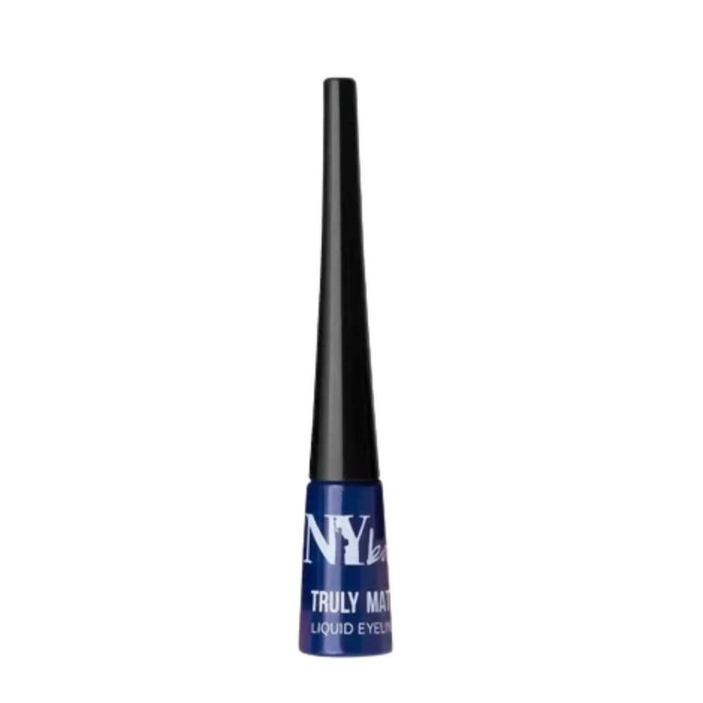 NY Bae Truly Matte Liquid Eyeliner - Brave Blue - Distacart