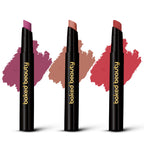 Baked Beauty My Crayon Forget Me Not Super Matte Lip Cream Lipsticks (Set of 3)
