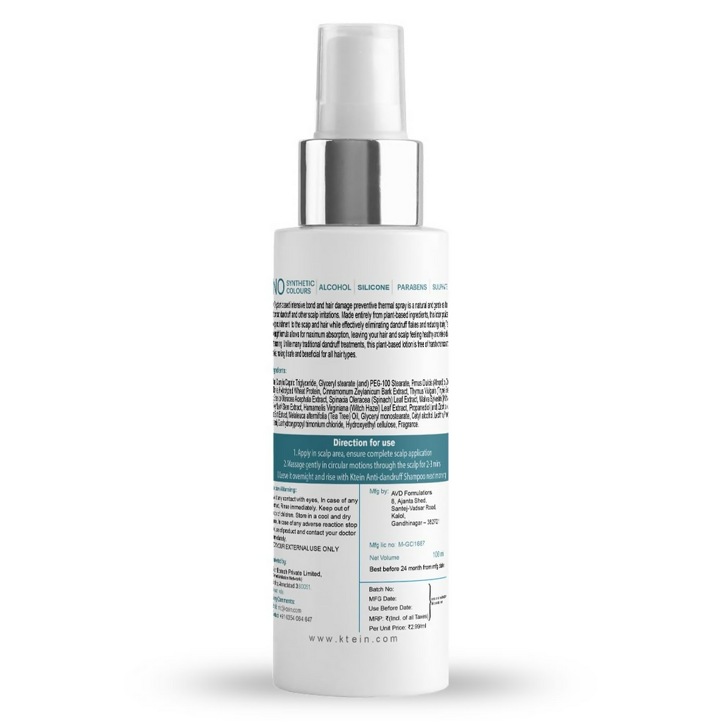 Ktein Ultimate Triple Bond Hair Rescue Spray