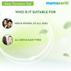 Mamaearth Aloe Turmeric Gel For Skin & Hair