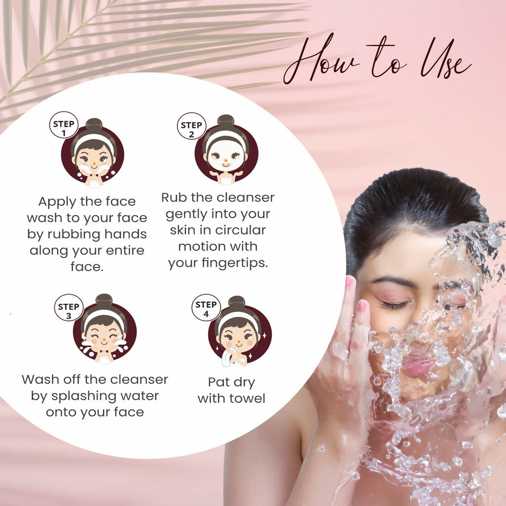 Globus Naturals Mulberry Fairness Face Wash, Suitable For All Skin Types - Distacart