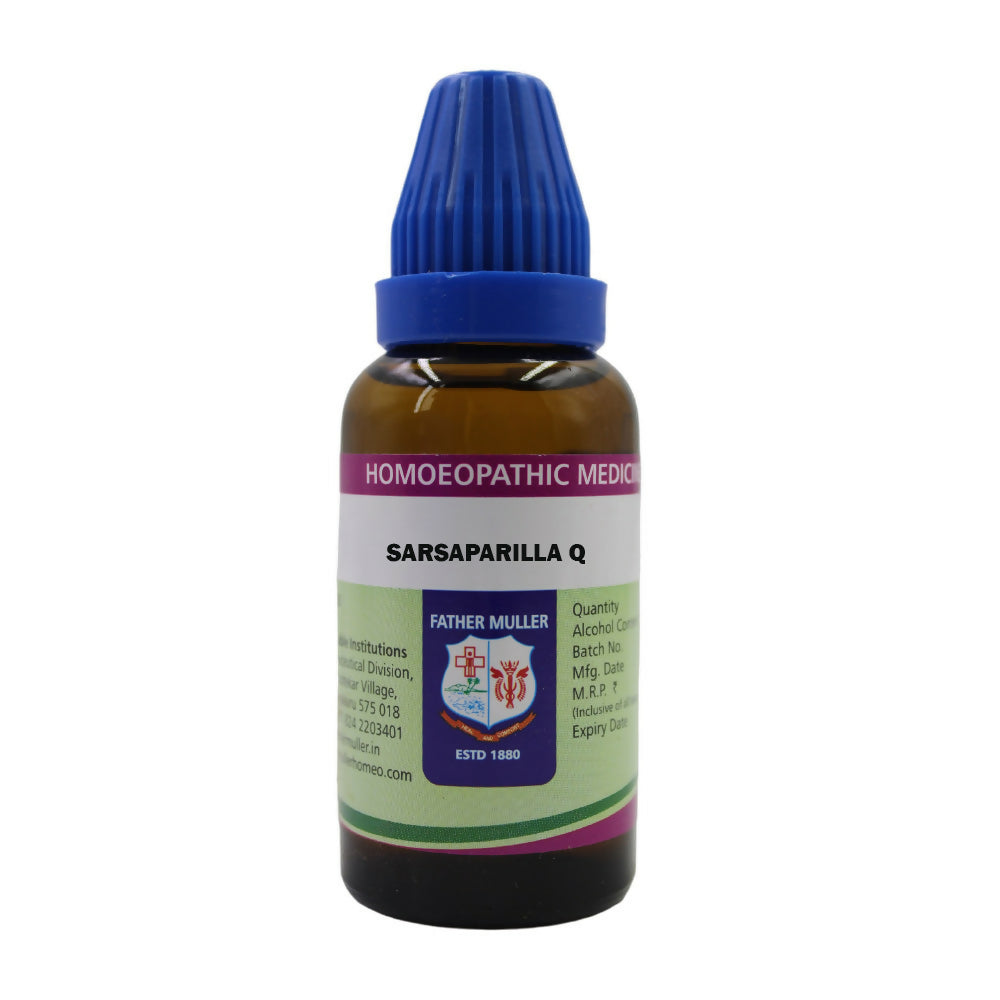 Father Muller Sarsaparilla Mother Tincture Q - Distacart