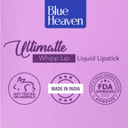 Blue Heaven Ultimatte Whipp Lip Liquid Lipstick - Choco Whipp